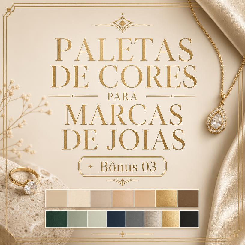 Paletas de Cores para Joias